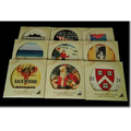 Custom Printed Round Absorbent Stone Coaster- In Single Box packaging